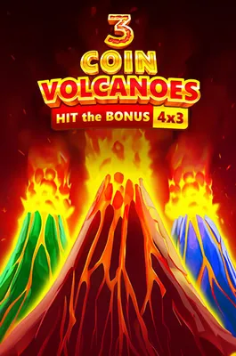 3 Coin Volcanoes tragamonedas explosiva MXS77